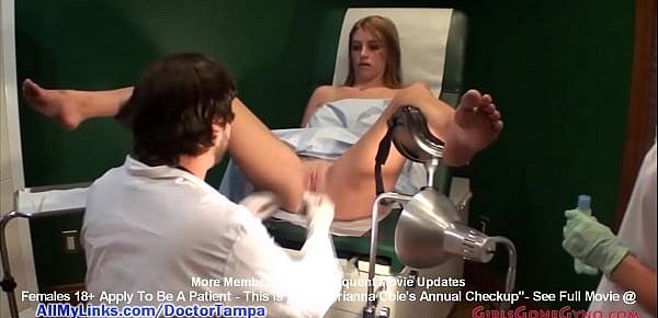  Hottie Brianna Cole Get A Stimulating Gyno Exam With Orgasms From Doctor Tampa & Nurse Julie J @ GirlsGoneGynoCom